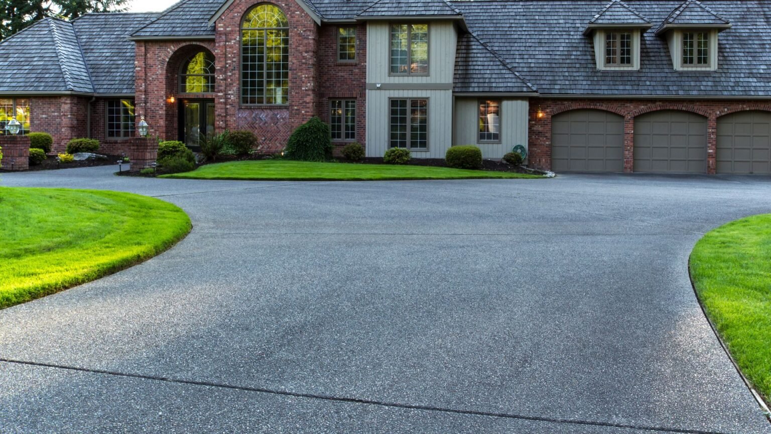 Seal Coated Driveway