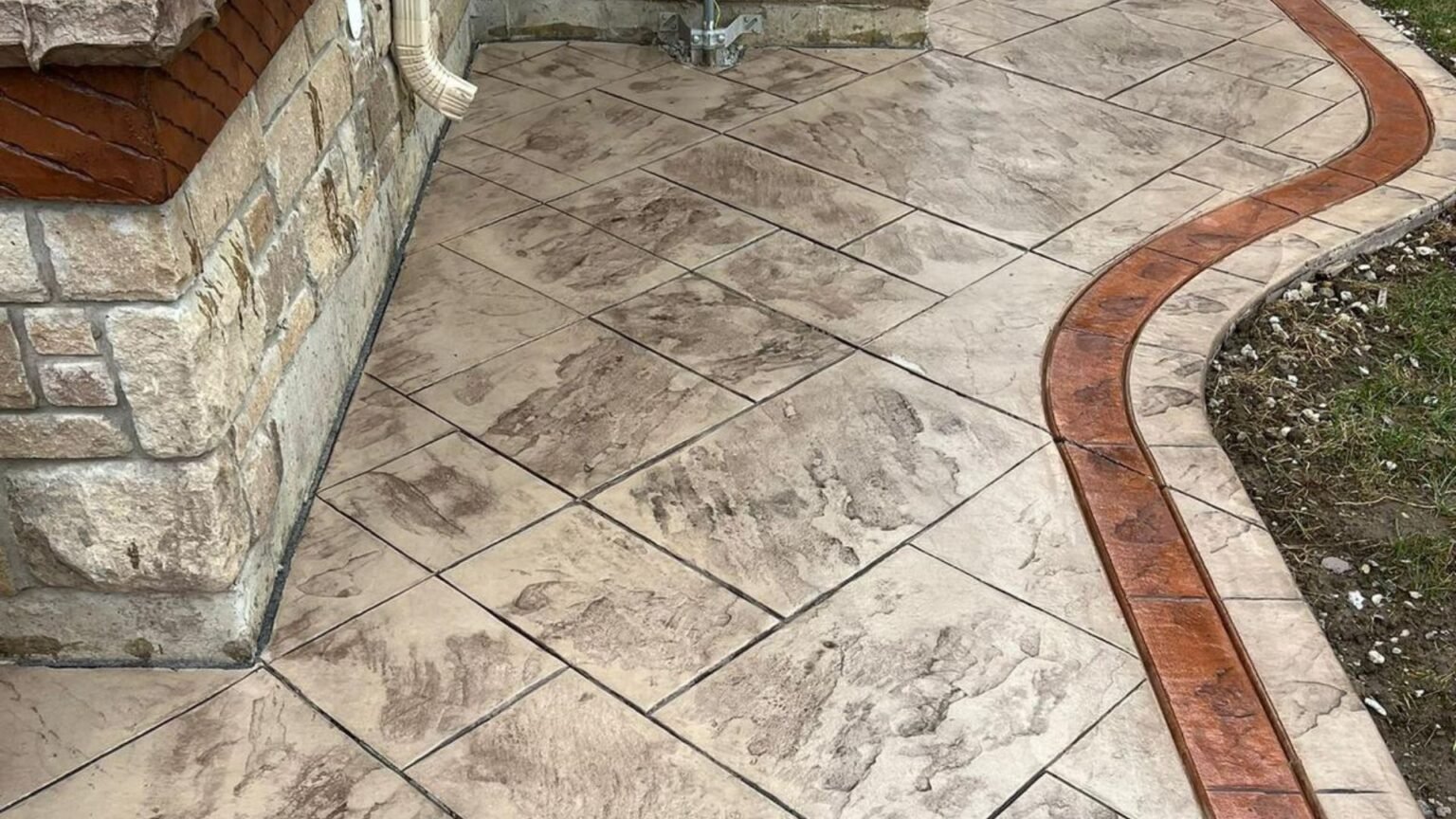 Textured Paving and Driveway